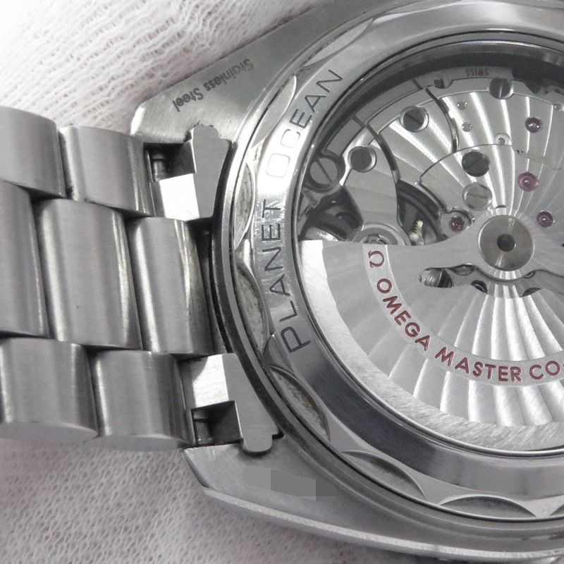 オメガ シーマスター プラネットオーシャン 600M コーアクシャル 215.30.44.21.01.002 OMEGA 腕時計 黒文字盤