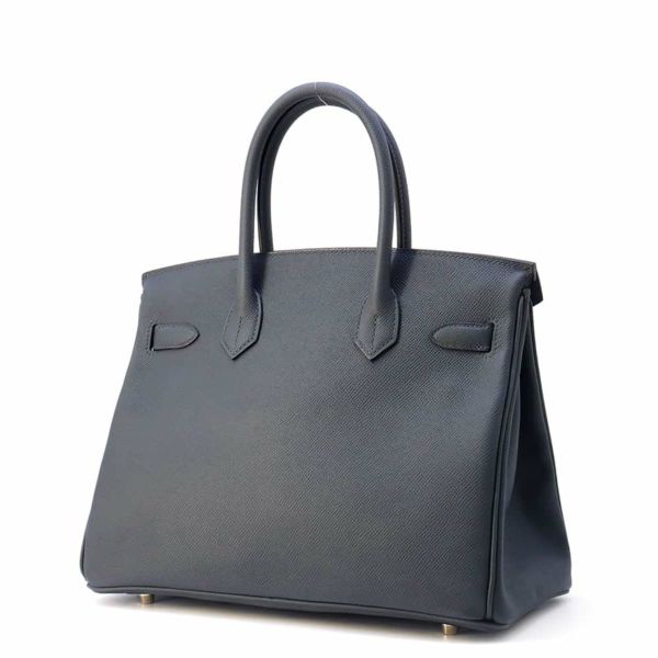 エルメス バーキン30 グリミスティ/シルバー金具 エプソン W刻印 HERMES Birkin ハンドバッグ