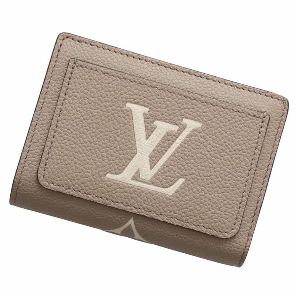 ルイヴィトン 二つ折り財布 モノグラム・アンプラント ポルトフォイユ・クレア M82370 LOUIS VUITTON 財布