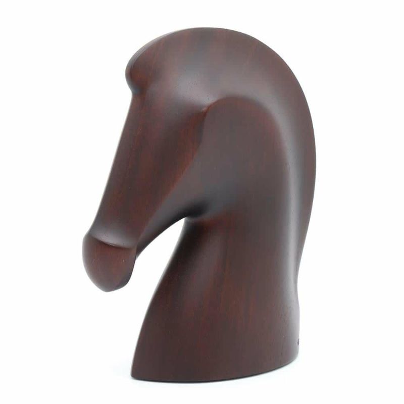 エルメス ペーパーウェイト サマルカンドエトゥープ マホガニー材 シェヴルミゾル デスクアクセサリー インテリア シェーブル