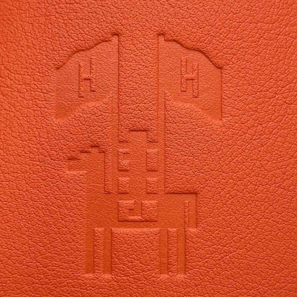 エルメス チャーム クロシェット ブリック/シルバー金具 レザー HERMES イヤーズギフト2024