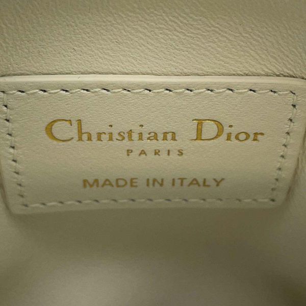 クリスチャン・ディオール コインケース カロ レザー S5177UNID Christian Dior 財布 白