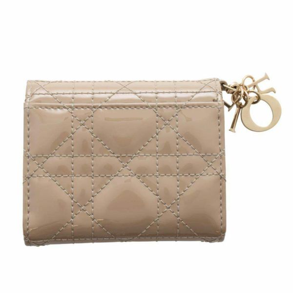 クリスチャン・ディオール 三つ折り財布 レディディオール ロータスウォレット カナージュ S0181OVRB_M413 財布 日本限定