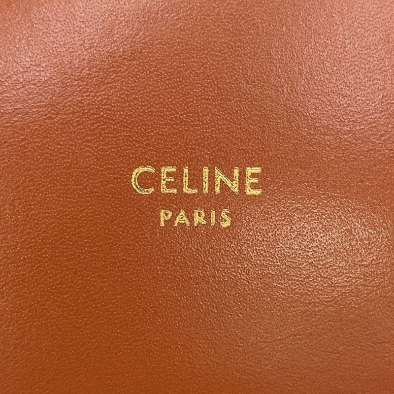 セリーヌ ショルダーバッグ トリオンフ マイクロ ドローストリング PVC レザー 10H492 CELINE
