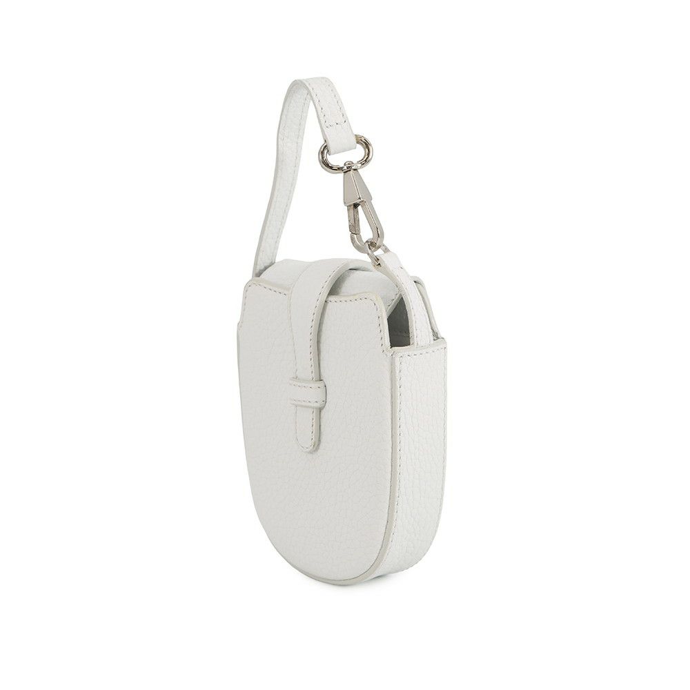 ロエベ ポーチ ロゴ レザー  LOEWE 小物入れ 白