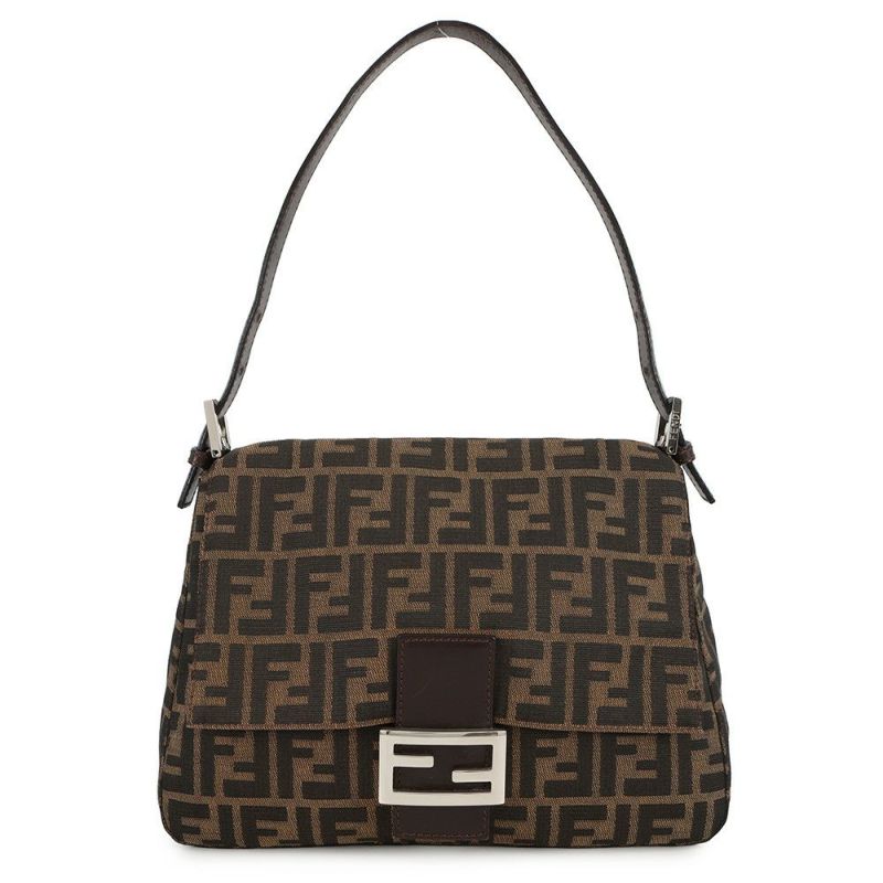 フェンディ ハンドバッグ ズッカ マンマバケット 26325 FENDI ワンショルダーバッグ