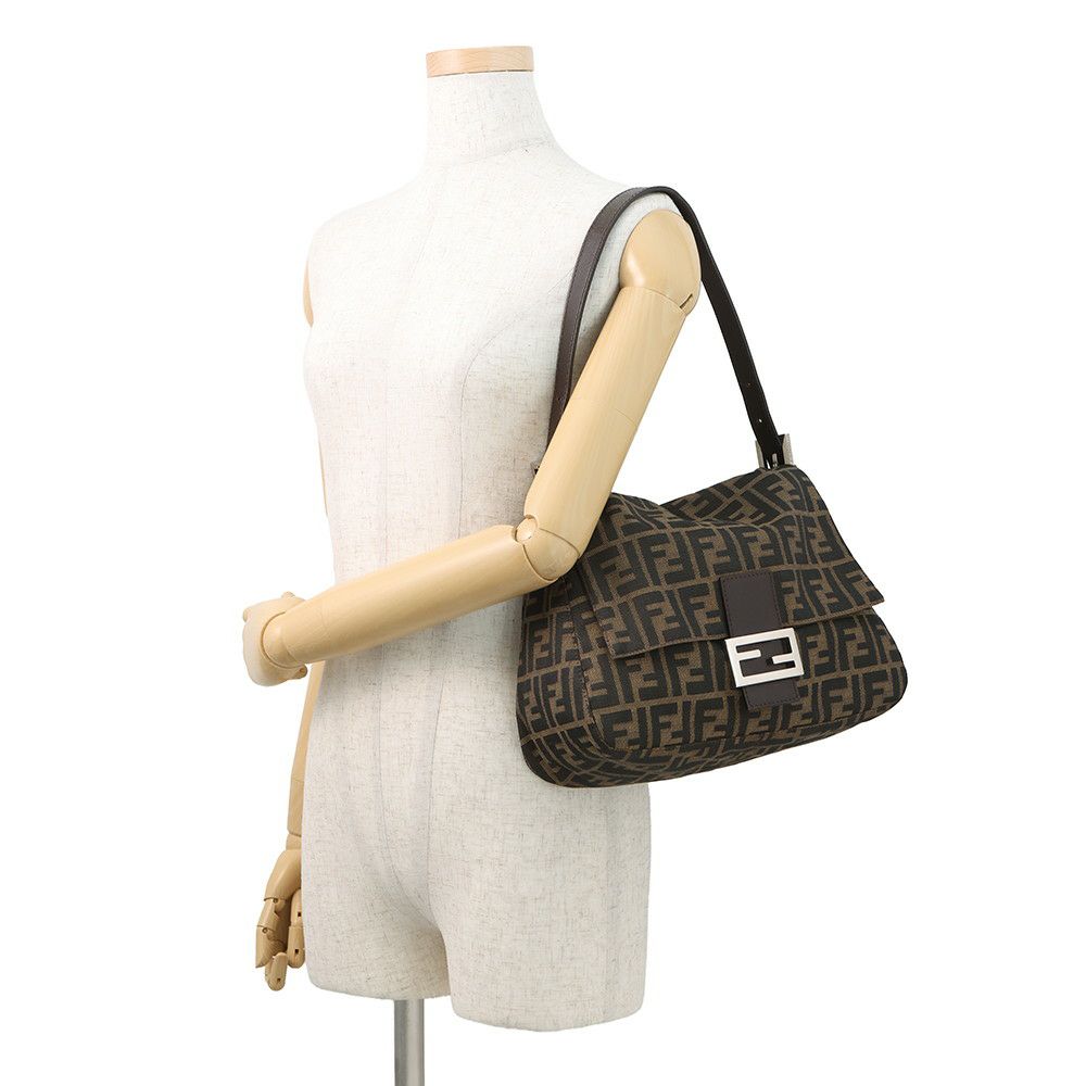 フェンディ ハンドバッグ ズッカ マンマバケット 26325 FENDI ワンショルダーバッグ