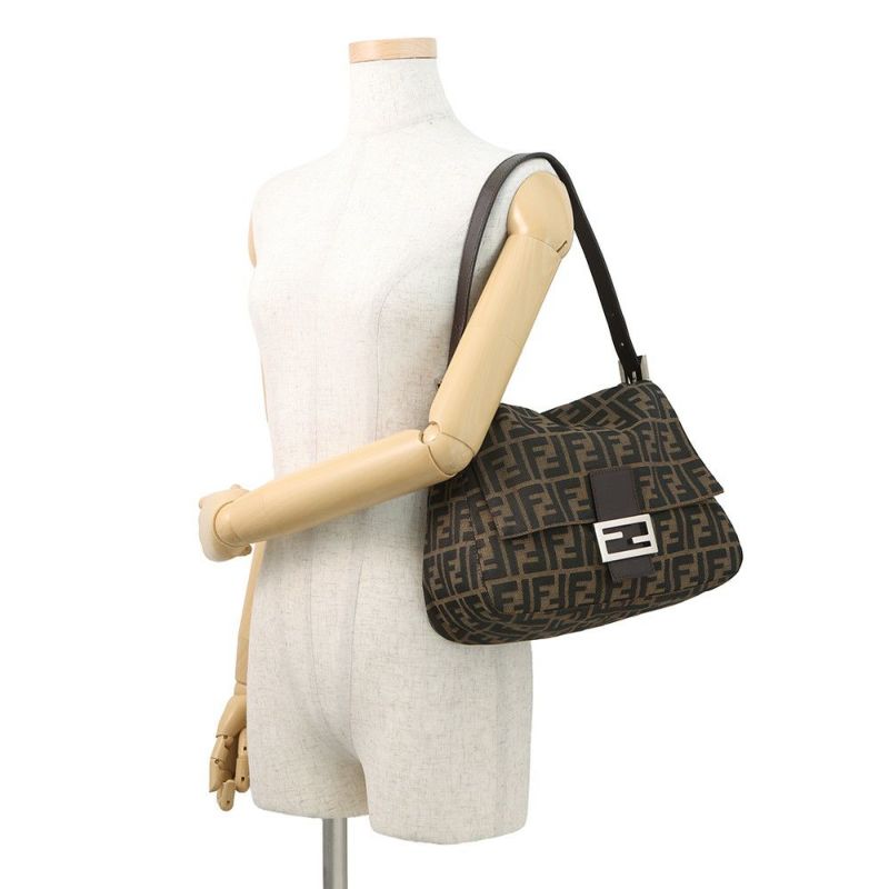 フェンディ ハンドバッグ ズッカ マンマバケット 26325 FENDI ワンショルダーバッグ