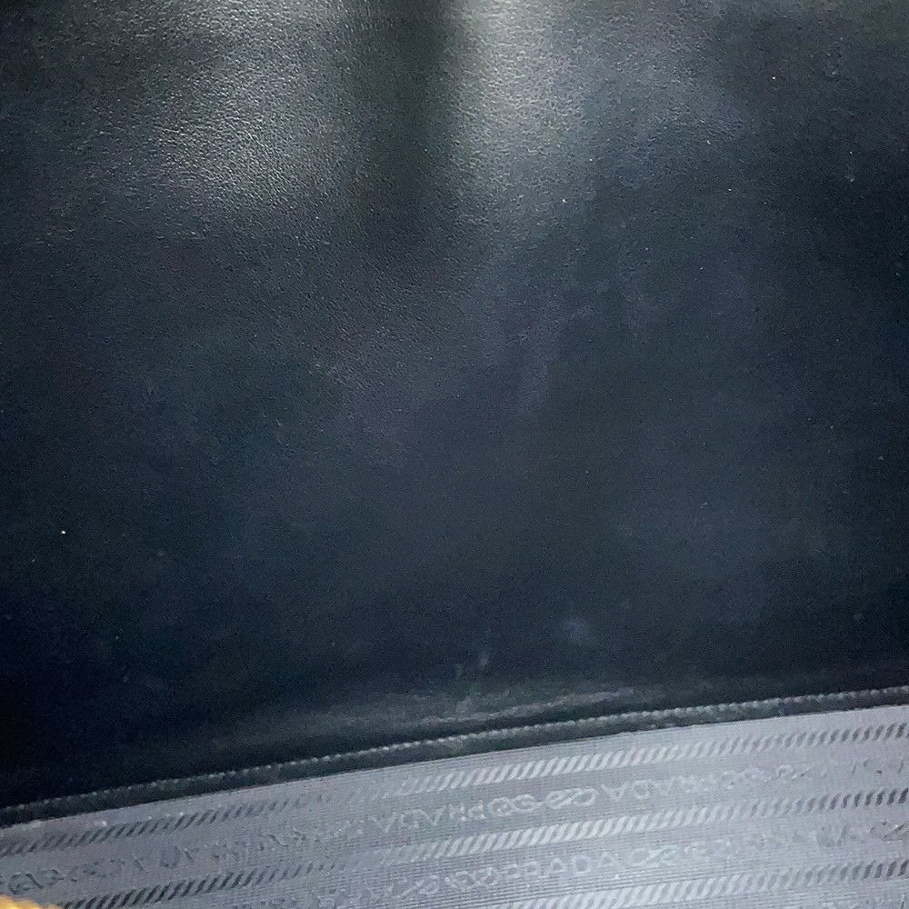 プラダ トートバッグ サフィアーノレザー 1BA153 PRADA 2way 黒