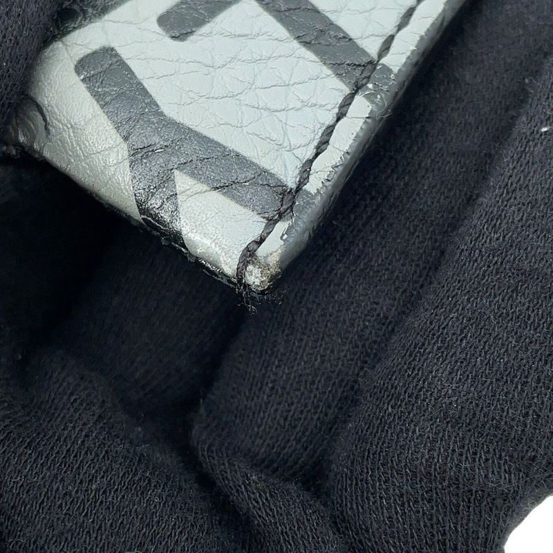 フェンディ ショルダーバッグ FFロゴスタンプ レザー 7VA437 FENDI バッグ ショルダーバッグ 黒 メンズ