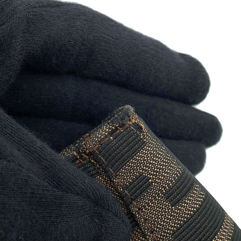 フェンディ ハンドバッグ ズッカ柄 キャンバス レザー 26693 FENDI