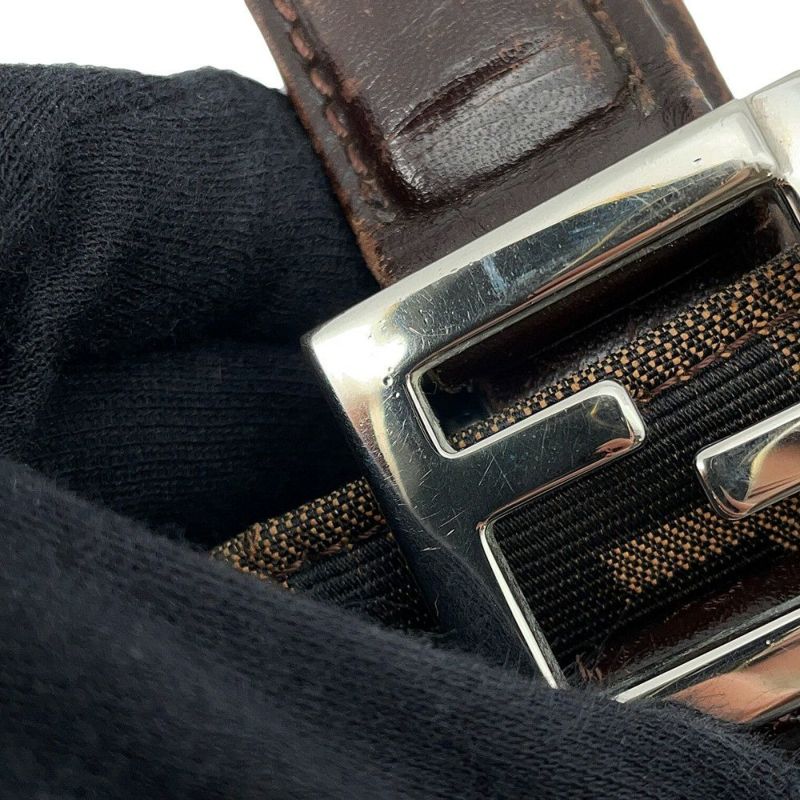 フェンディ ハンドバッグ ズッカ柄 キャンバス レザー 26693 FENDI