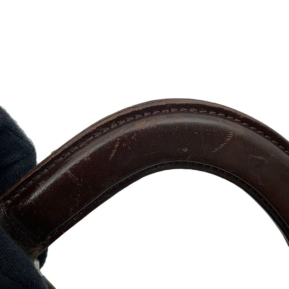 フェンディ ハンドバッグ ズッカ柄 キャンバス レザー 26693 FENDI