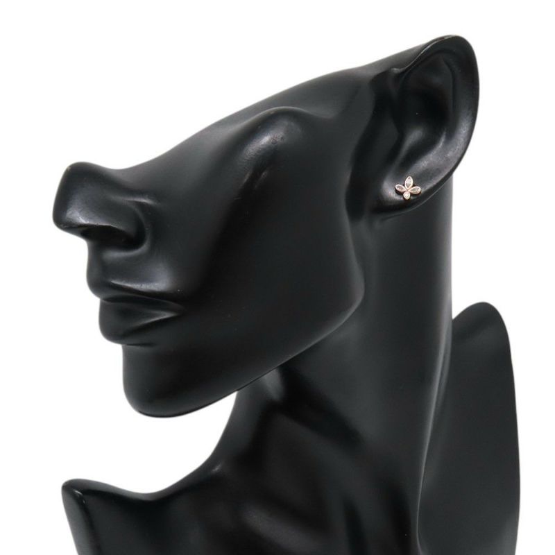 ティファニー ピアス フルール ド リス ピアス ダイヤモンド K18PGピンクゴールド Tiffany&Co. ユリ 花 ジュエリー