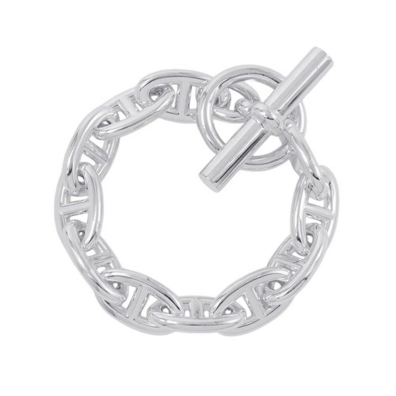 エルメス ブレスレット シェーヌダンクルGM 11コマ SV925シルバー HERMES ジュエリー