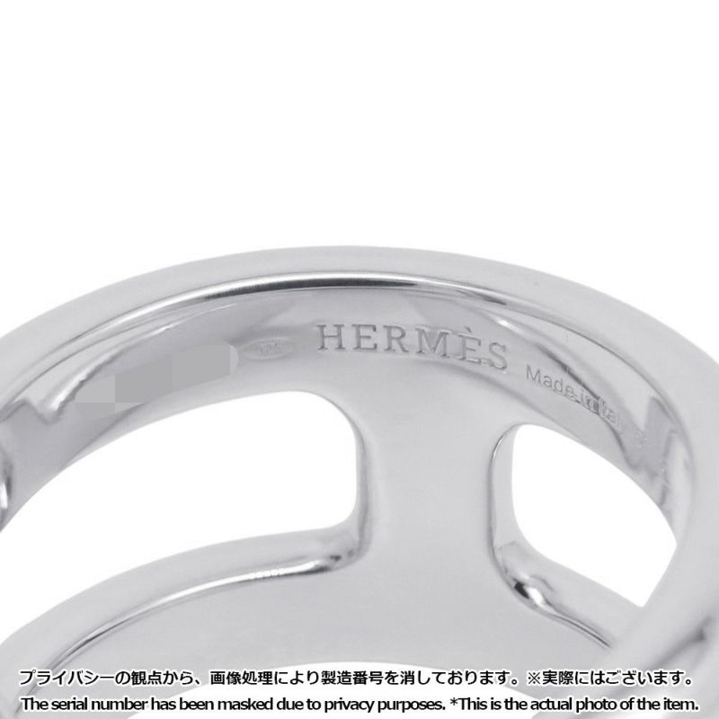 エルメス リング オスモズPM Osmose SV925シルバー リングサイズ53 HERMES ジュエリー 指輪