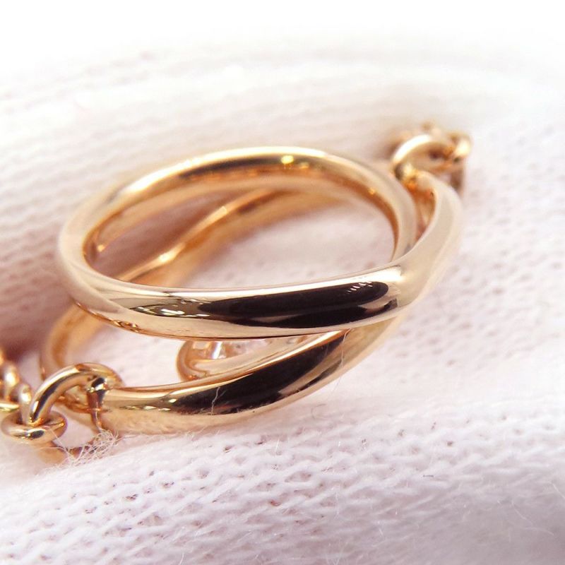 エルメス ブレスレット ヴェルティージュ・クール TPM ダイヤモンド 1P 0.05ct K18PGピンクゴールド サイズSH HERMES