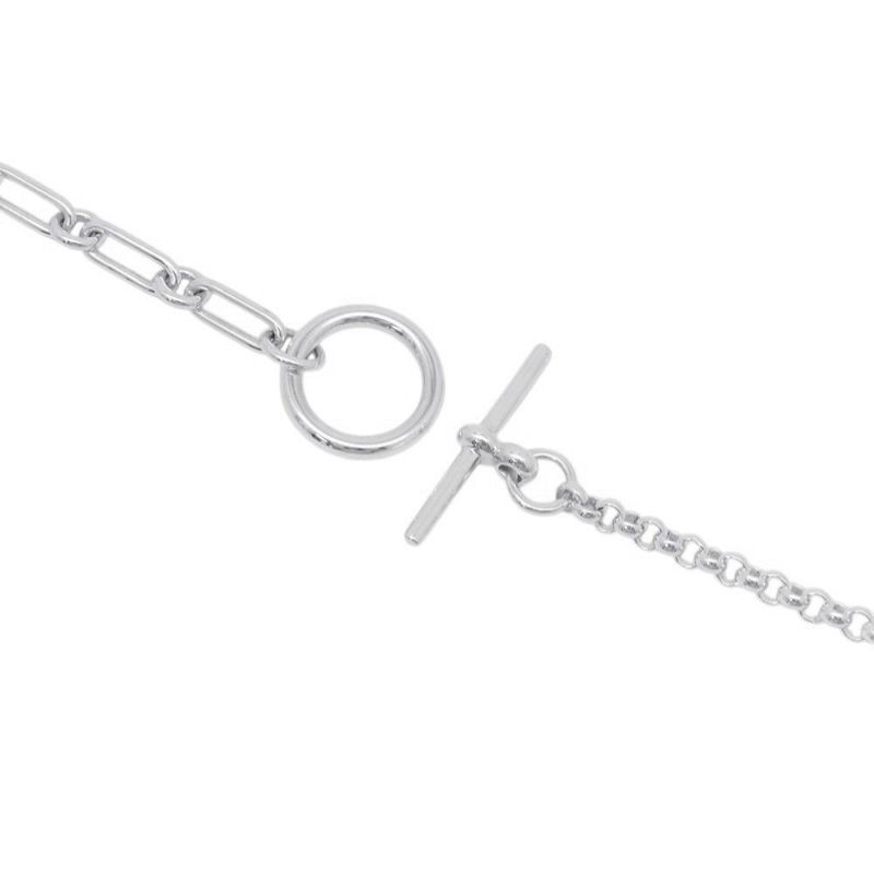 エルメス ネックレス シェーヌダンクル パンク ネックレスLG SV925シルバー HERMES ジュエリー