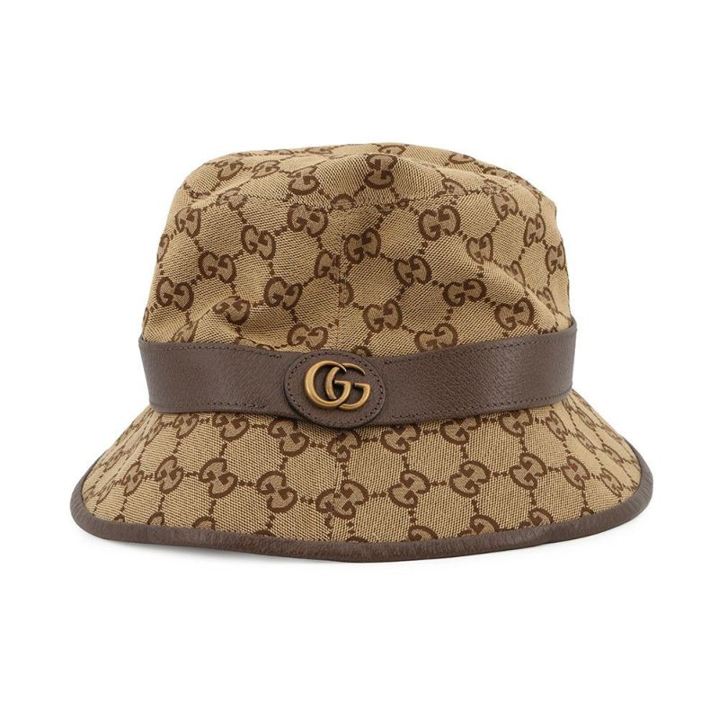 グッチ ハット GGキャンバス フェドラハット サイズM 576587 帽子 バケットハット