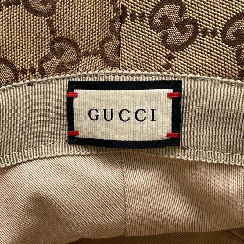 グッチ ハット GGキャンバス フェドラハット サイズM 576587 帽子 バケットハット
