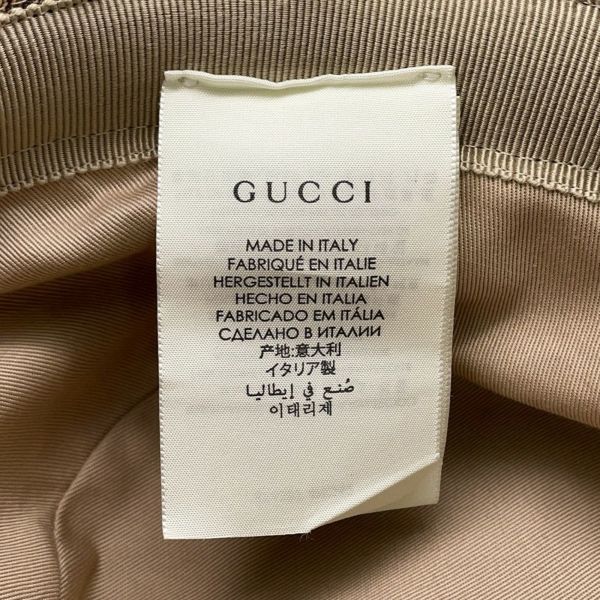 グッチ ハット GGキャンバス フェドラハット サイズM 576587 帽子 バケットハット