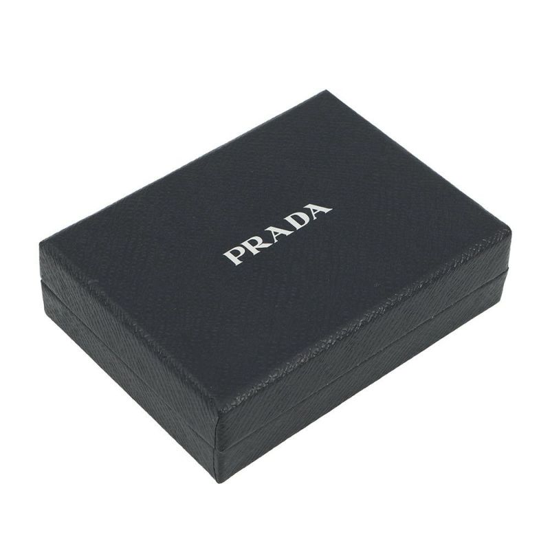 プラダ 4連キーケース サフィアーノ 1PG004 PRADA キーケース キーリング付き