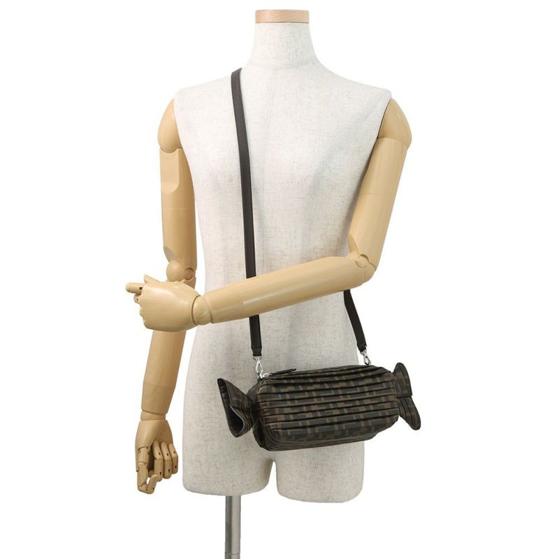 フェンディ ショルダーバッグ ズッカ キャンディ カメラバッグ PVC 7AS307 FENDI