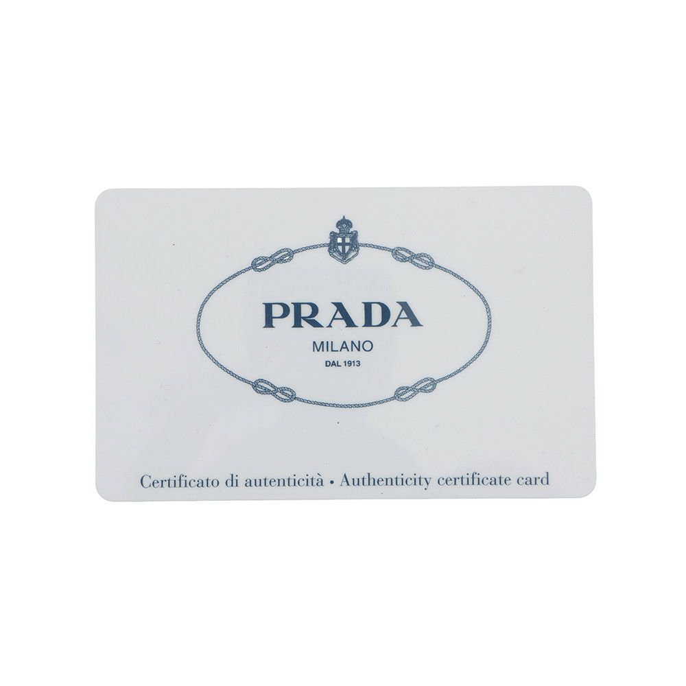 プラダ チェーンショルダーバッグ ダイアグラム レザー 1BH083 PRADA 黒