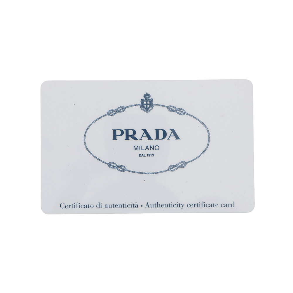 プラダ チェーンショルダーバッグ ダイアグラム レザー 1BH083 PRADA 黒