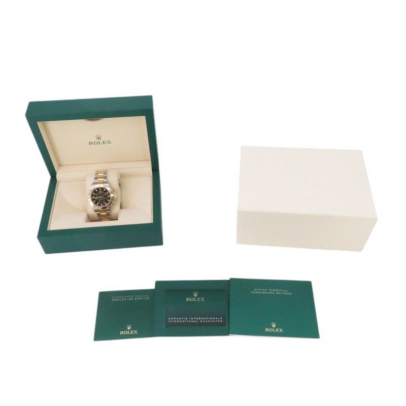 ロレックス コスモグラフ デイトナ コンビ SS/K18YG ランダムシリアル ルーレット 116503 ROLEX 腕時計 黒文字盤