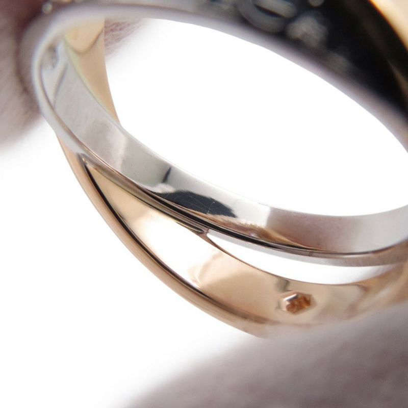 カルティエ リング ビー ラブ LOVE ダイヤモンド K18PGピンクゴールド/K18WGホワイトゴールド リングサイズ52 Cartier 指輪