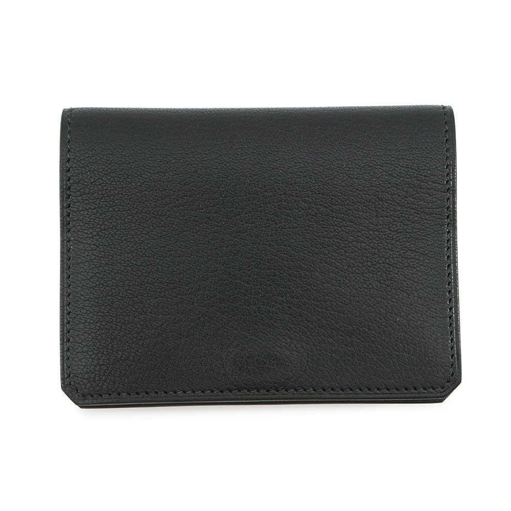 エルメス カードケース メドール ブラック/シルバー金具 シェブルシャムキラ B刻印