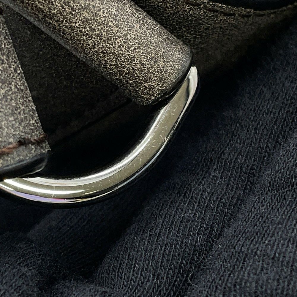 クリスチャン・ディオール ショルダーバッグ サドル レザー ムートン Christian Dior 2way