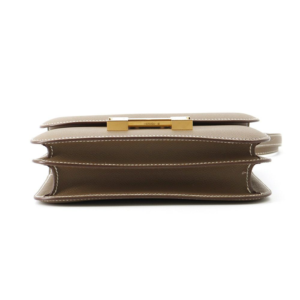 エルメス ミニ コンスタンス3 エトゥープ/ゴールド金具 エプソン Z刻印 HERMES バッグ