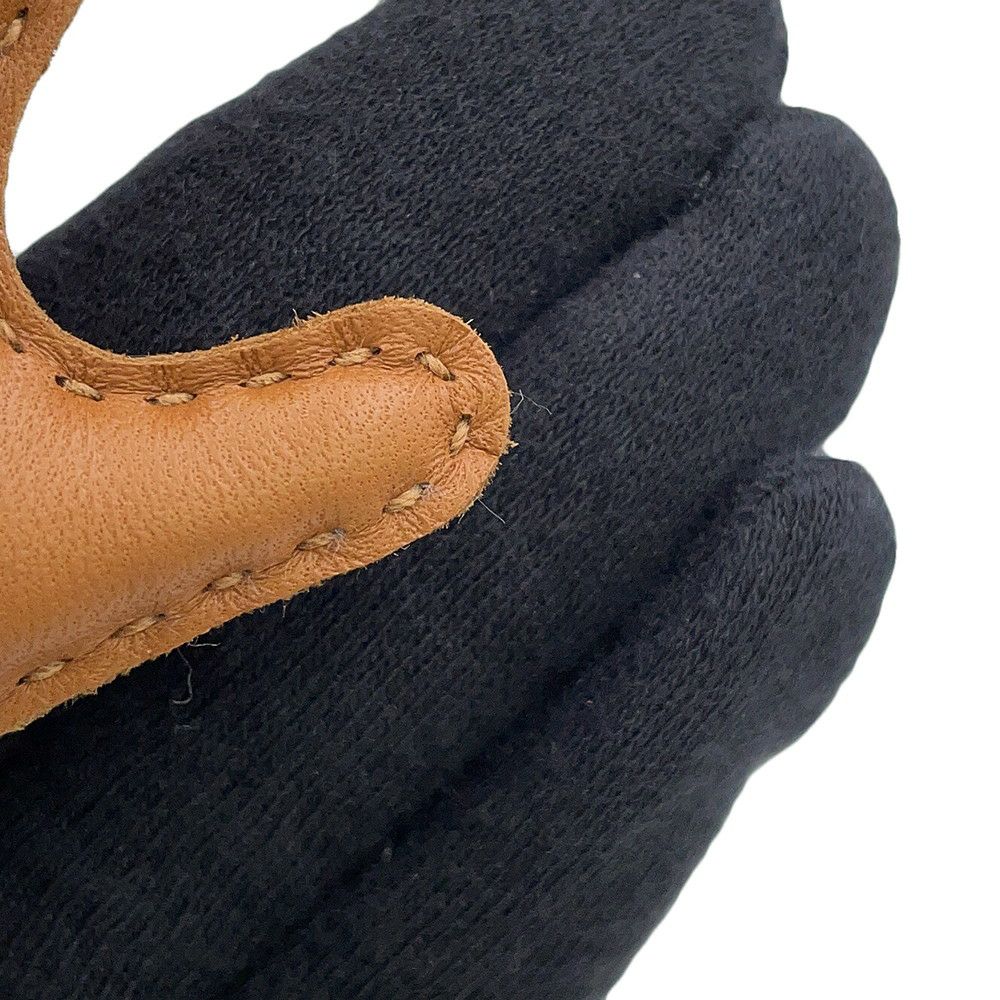 エルメス バッグチャーム ロデオPM ペガサス ゴールド ラムスキン K刻印 HERMES