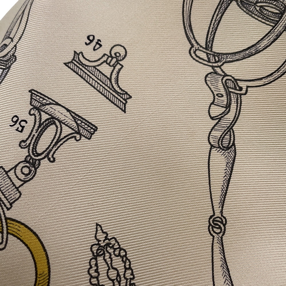 エルメス スカーフ カレ90 シュヴォー・デシェネ シルク HERMES 2025年秋冬