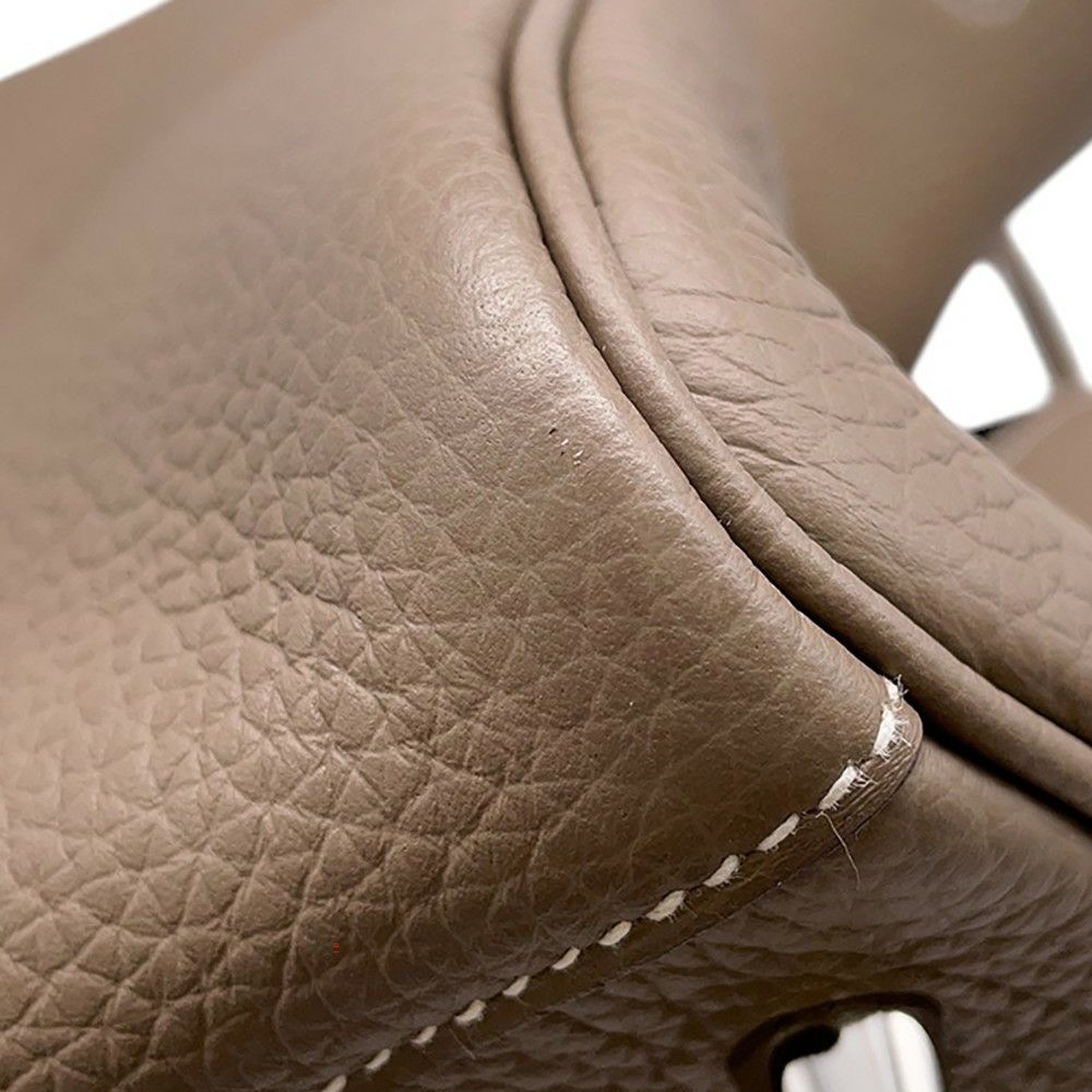 エルメス リンディ26 エトゥープ/シルバー金具 トリヨンクレマンス W刻印 ２wayショルダー