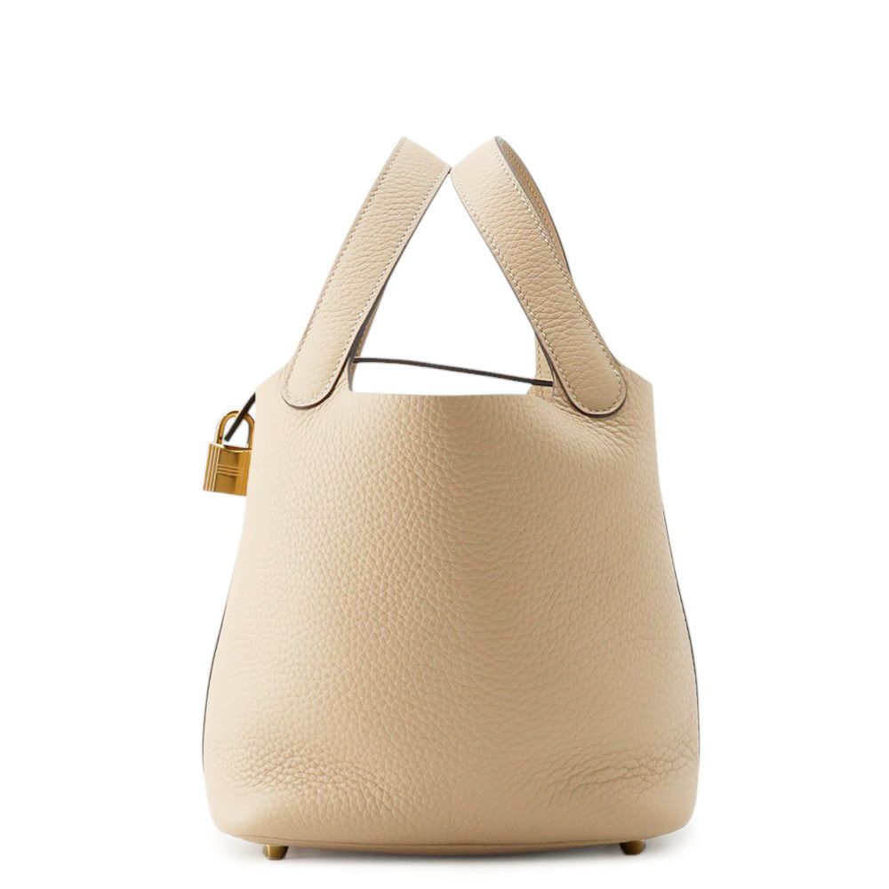 エルメス ハンドバッグ ピコタンロックPM トレンチ/ゴールド金具 トリヨンクレマンス K刻印