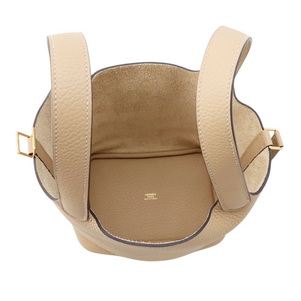 エルメス ハンドバッグ ピコタンロックPM トレンチ/ゴールド金具 トリヨンクレマンス K刻印