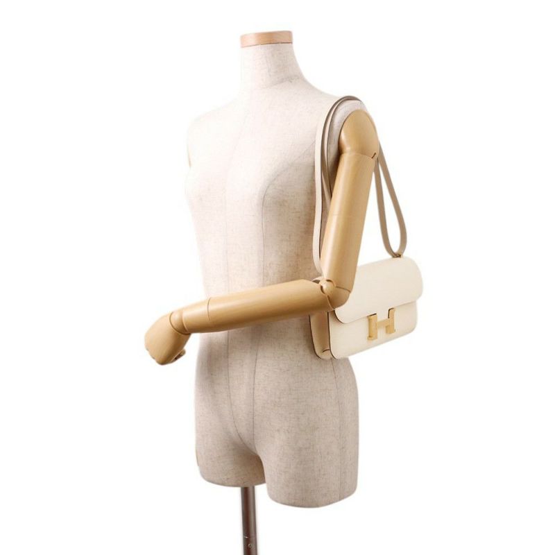 エルメス コンスタンス エラン ミロワール クレ/シャンパンゴールド金具 エプソン K刻印