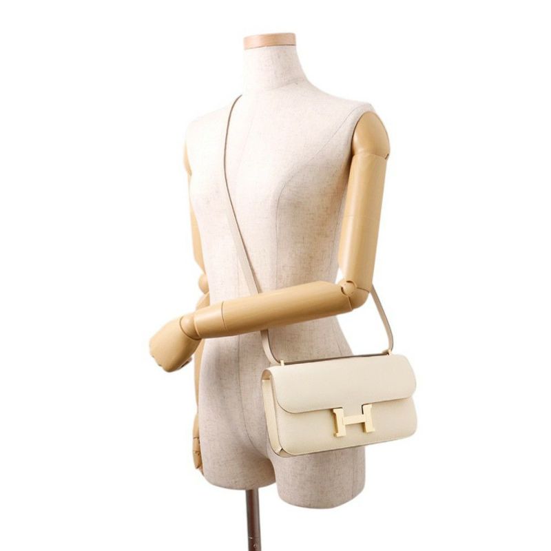 エルメス コンスタンス エラン ミロワール クレ/シャンパンゴールド金具 エプソン K刻印