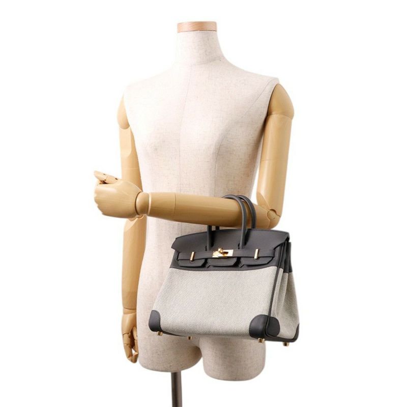 エルメス バーキン25 アルドワーズ/エクリュ/ゴールド金具  HERMES Birkin ハンドバッグ