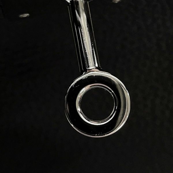 エルメス バーキン30 ブラック/シルバー金具 トゴ U刻印 HERMES Birkin ハンドバッグ 黒