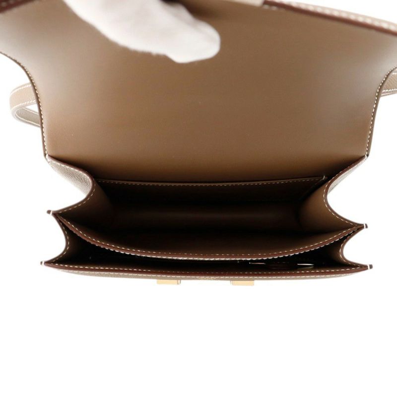 エルメス ミニ コンスタンス3 ミロワールエトゥープ/シャンパンゴールド金具 エプソン G刻印