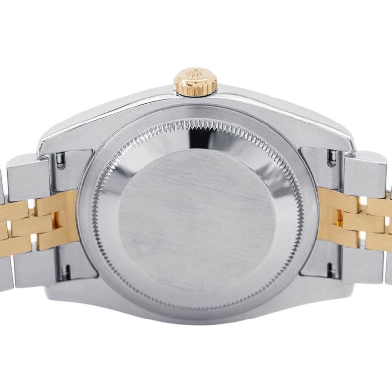 ロレックス デイトジャスト M番 SS/K18YG 116233G ROLEX 腕時計 シャンパンコンピューター文字盤 10Pダイヤ