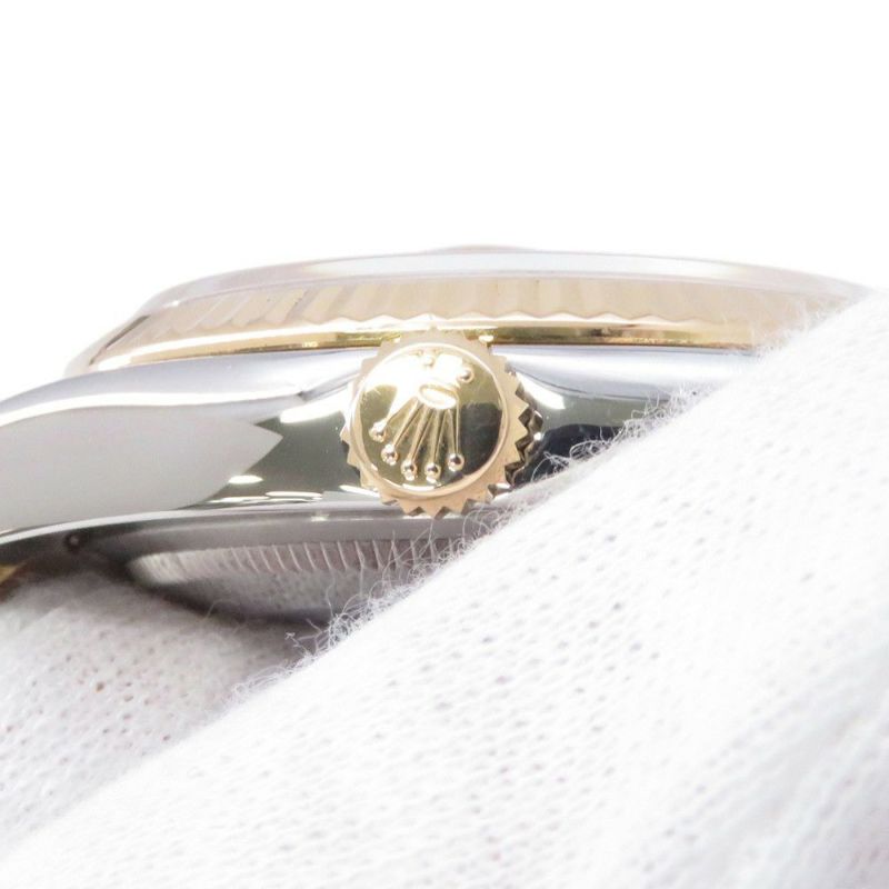 ロレックス デイトジャスト M番 SS/K18YG 116233G ROLEX 腕時計 シャンパンコンピューター文字盤 10Pダイヤ