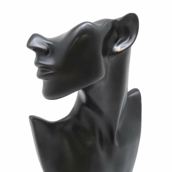 カルティエ ピアス ダムール ミディアムサイズ ダイヤモンド 計0.26ct K18YG B8041600 Cartier ジュエリー