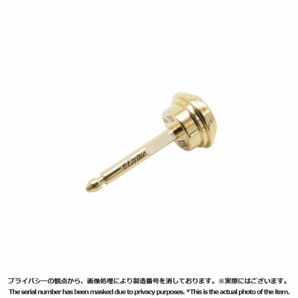 カルティエ ピアス ダムール ミディアムサイズ ダイヤモンド 計0.26ct K18YG B8041600 Cartier ジュエリー