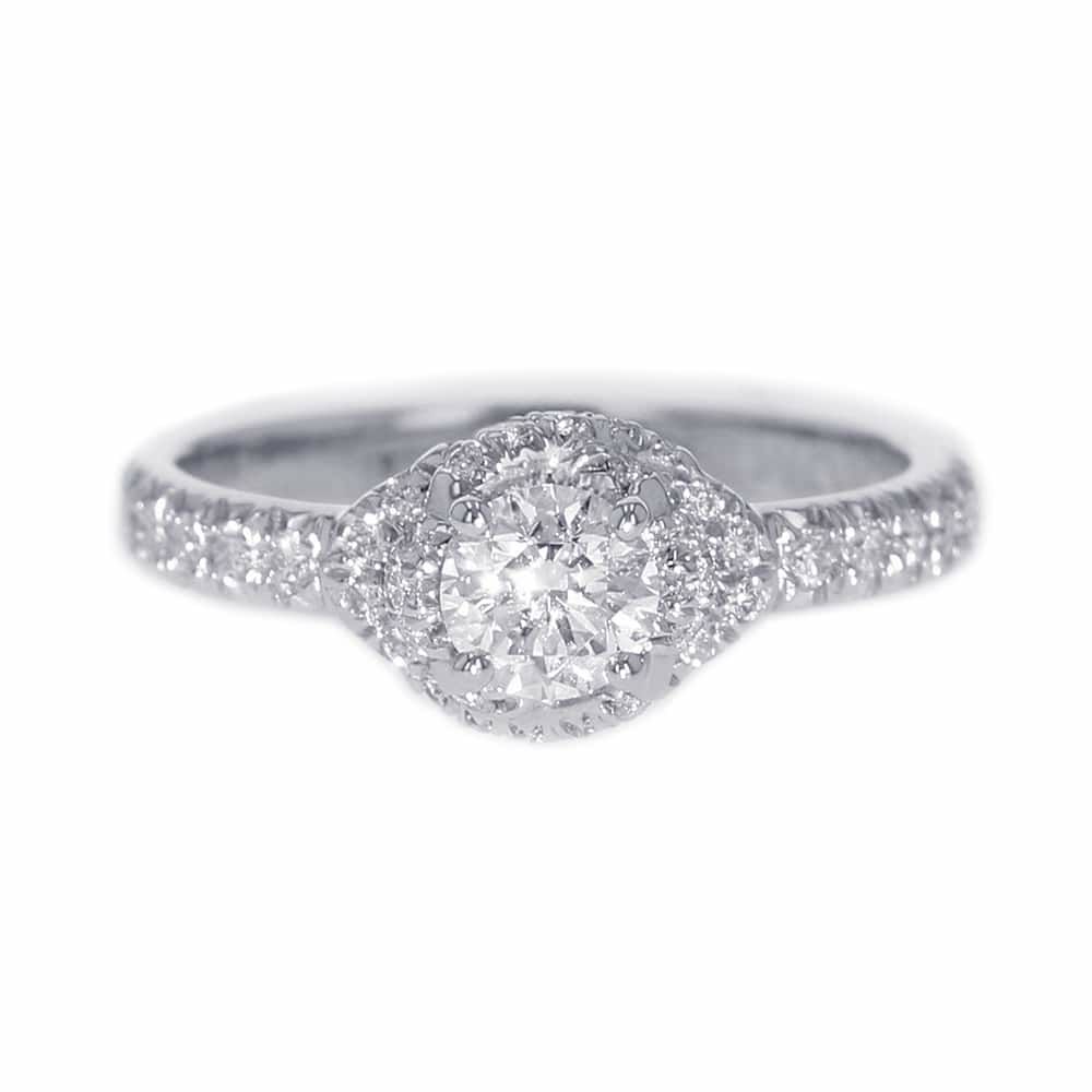 ショーメ リング リアン ダムール ダイヤモンド 0.34ct Pt950 リングサイズ48 J3LGZZ 指輪 ジュエリー GIA鑑定書付き