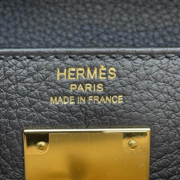 エルメス ハンドバッグ ケリー28 内縫い キャバン/ゴールド金具 トゴ W刻印 HERMES 2wayショルダー